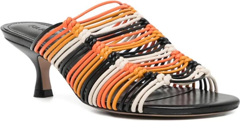 FARM Rio 30 mm Macrame sandalen Zwart - Foto 2