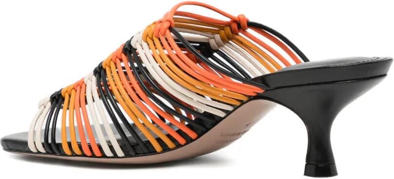 FARM Rio 30 mm Macrame sandalen Zwart - Foto 4