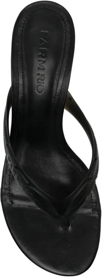 FARM Rio 30 mm Rob sandalen Zwart - Foto 2