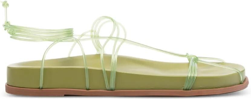 FARM Rio Anatomic platte jelly sandalen Groen