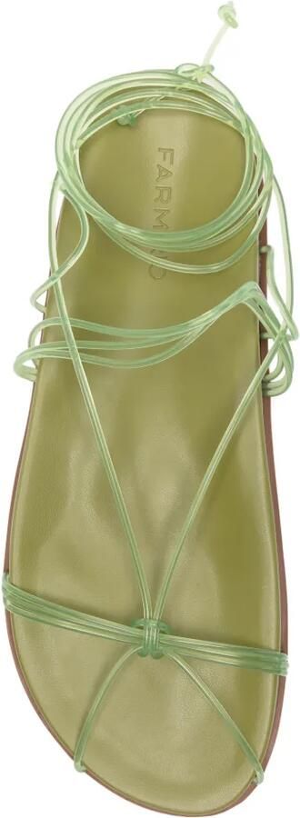 FARM Rio Anatomic platte jelly sandalen Groen - Foto 3