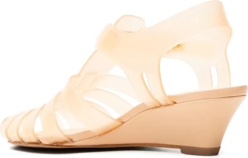FARM Rio Fisherman sandalen met sleehak Beige - Foto 2