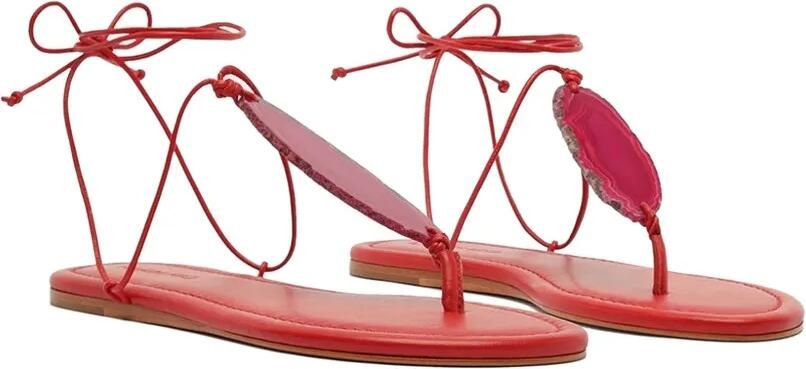 FARM Rio Sandalen met striksteen Rood - Foto 5