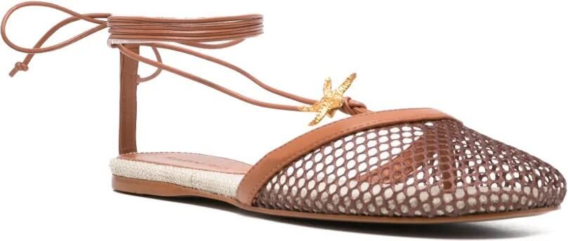 FARM Rio Starfish sandalen met veters Bruin - Foto 2