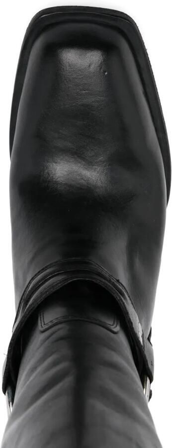 Fauzian Jeunesse 40 mm bikerlaarzen met studs Zwart - Foto 4