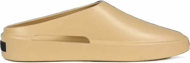 FEAR OF GOD ESSENTIALS California 1.0 muiltjes met uitgesneden details Beige