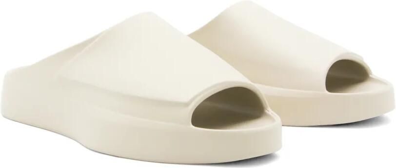 FEAR OF GOD ESSENTIALS Los Feliz slippers met gegraveerd logo Beige - Foto 4