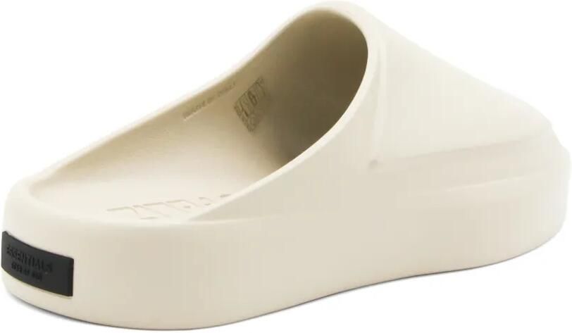 FEAR OF GOD ESSENTIALS Los Feliz slippers met gegraveerd logo Beige - Foto 3