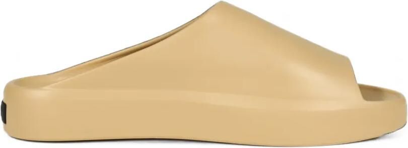 FEAR OF GOD ESSENTIALS Los Feliz slippers met open neus Beige