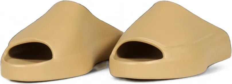 FEAR OF GOD ESSENTIALS Los Feliz slippers met open neus Beige - Foto 5