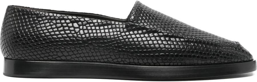 Fear Of God Loafers met reliëf Zwart