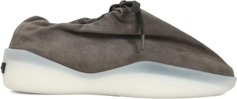 Fear Of God Suède sneakers met trekkoord Grijs