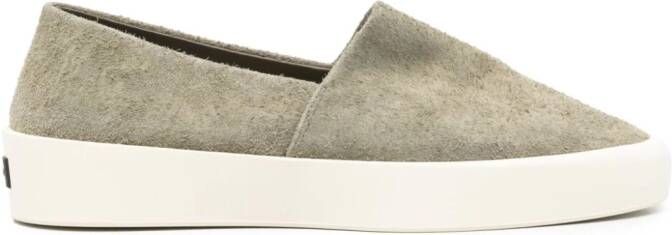 Fear Of God Suède sneakers Groen