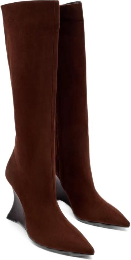 Femme La Eros wedge boots Bruin - Foto 3