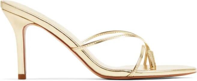 Femme La Sicilian slippers Goud