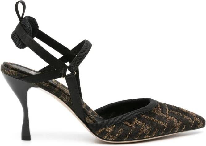 FENDI Colibrì Lite slingback pumps Bruin