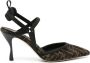 FENDI Colibrì Lite slingback pumps Bruin - Thumbnail 1