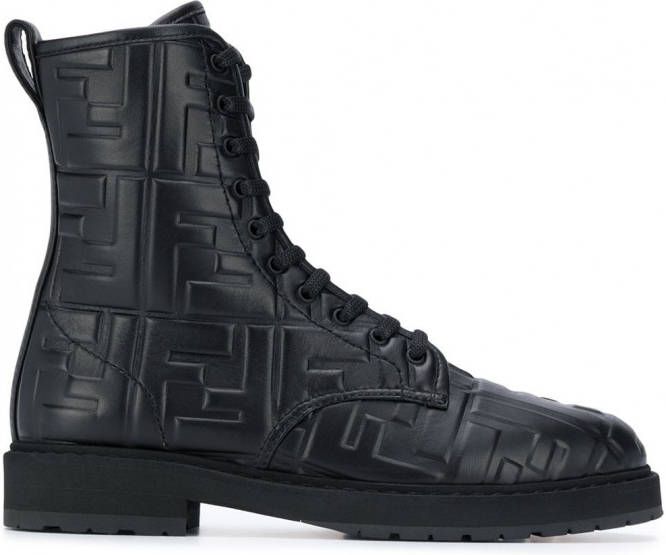 Fendi Combat boots Zwart - Schoenen.nl
