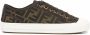 FENDI Domino sneakers met FF patroon Bruin - Thumbnail 1