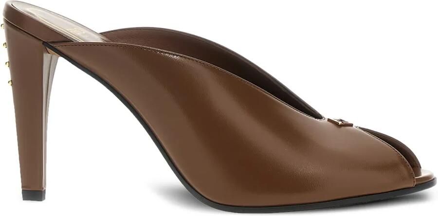 FENDI 95 mm Filo muiltjes Bruin