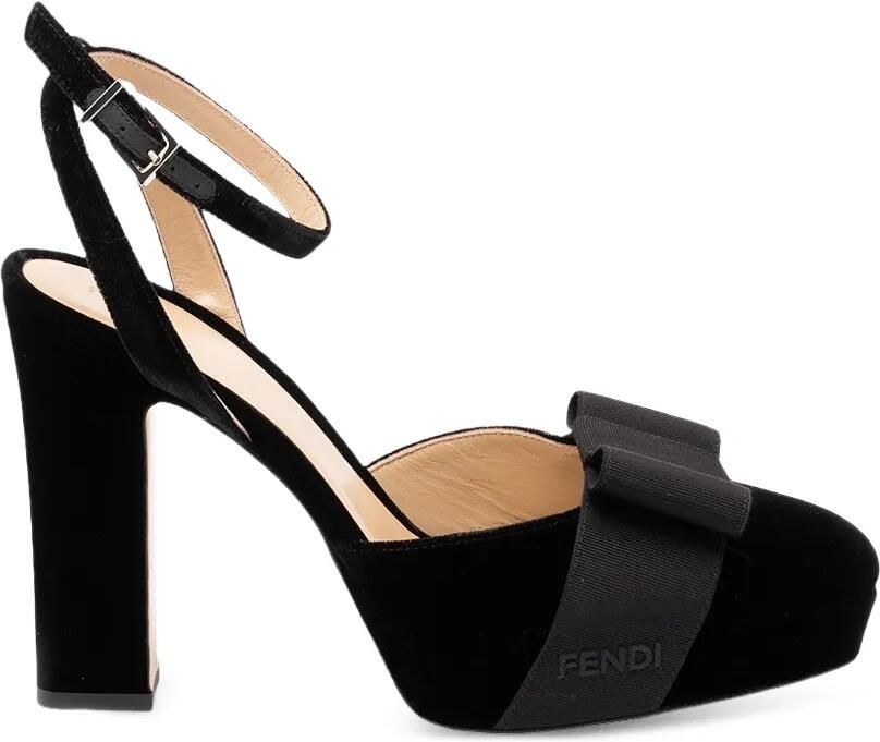 FENDI After 9 pumps met strik-detail Zwart