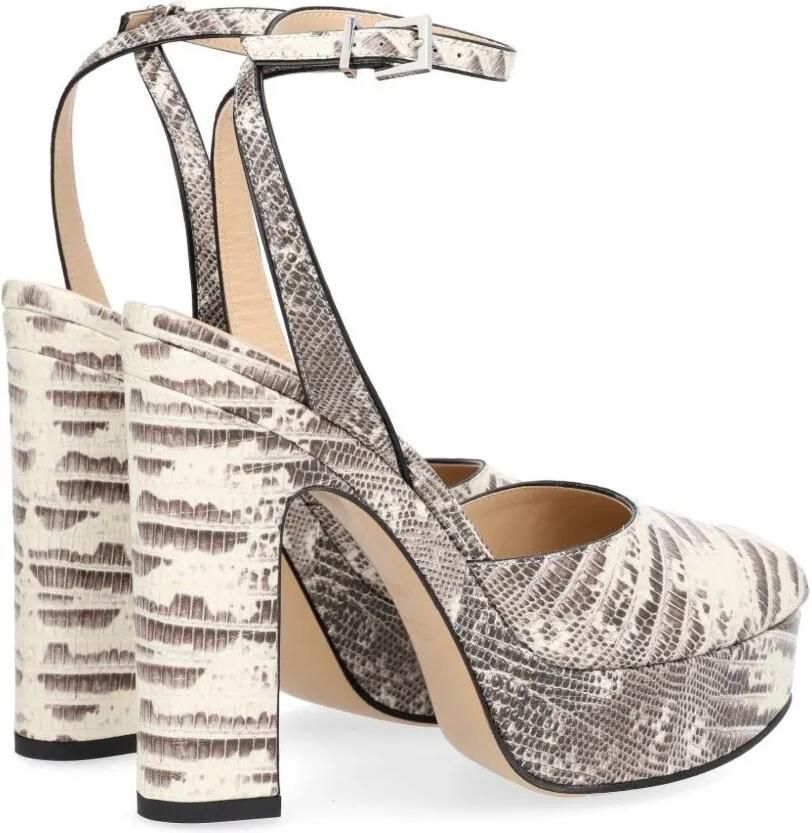 FENDI After 9 sandalen met plateauzool Beige - Foto 2