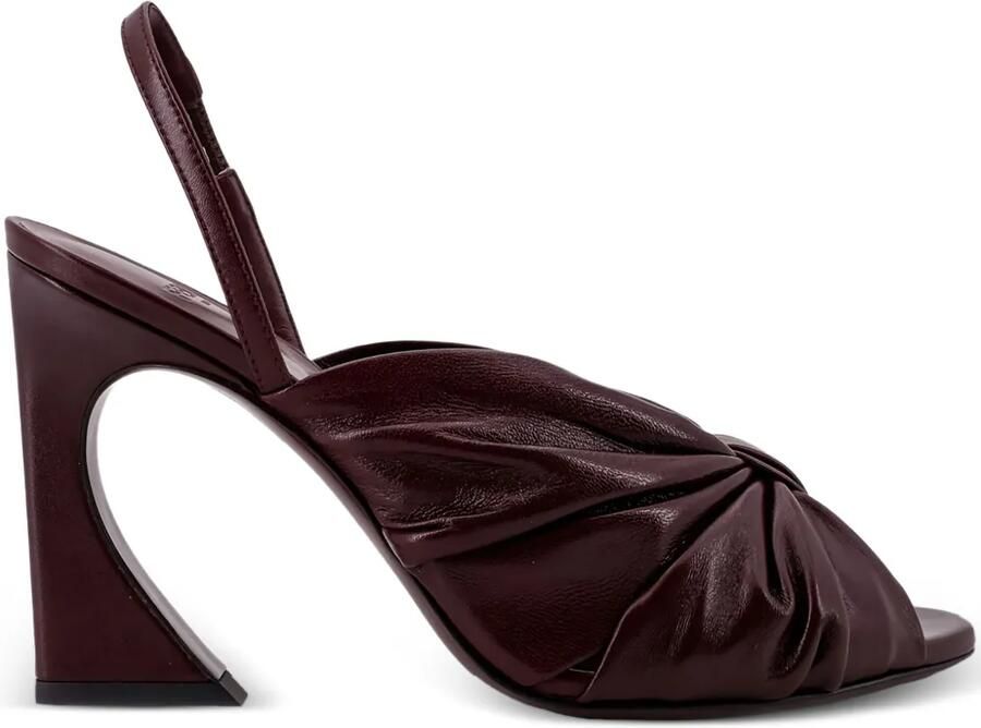 FENDI Arco pumps met gedraaid design Paars