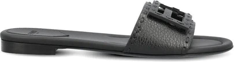 FENDI Baguette Selleria sandalen Zwart