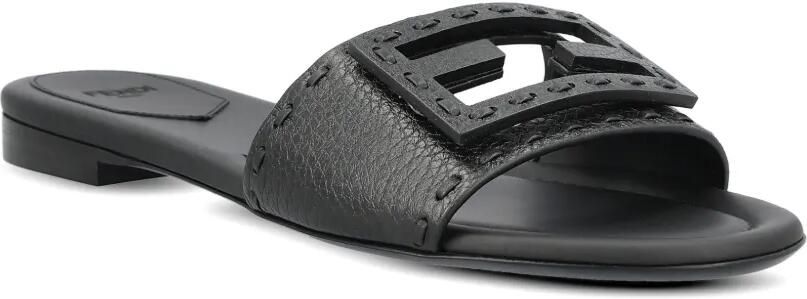 FENDI Baguette Selleria sandalen Zwart - Foto 4