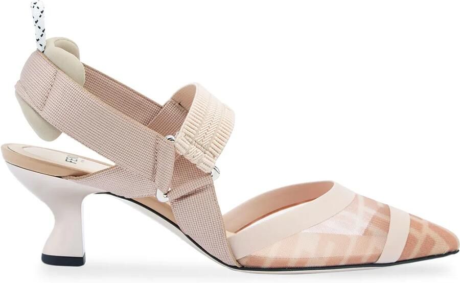 FENDI Colibrì pumps met puntige neus Roze