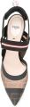 FENDI Colibrì slingback pumps met FF patroon Bruin - Bruin