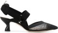 FENDI Colibrì slingback pumps Zwart - Zwart