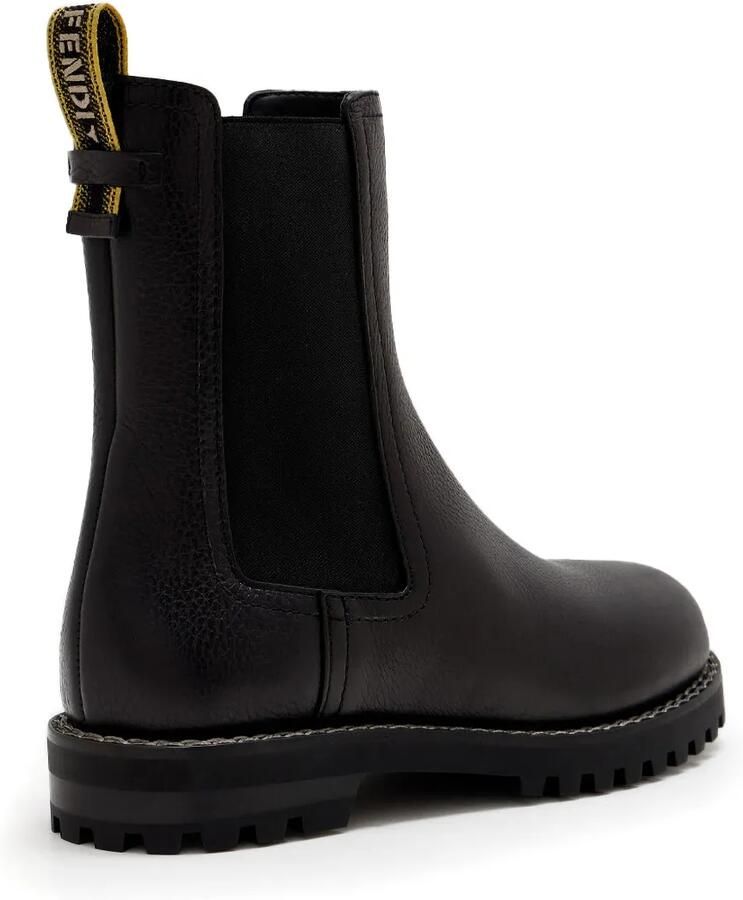 FENDI Commando Chelsea-laarzen Zwart - Foto 2