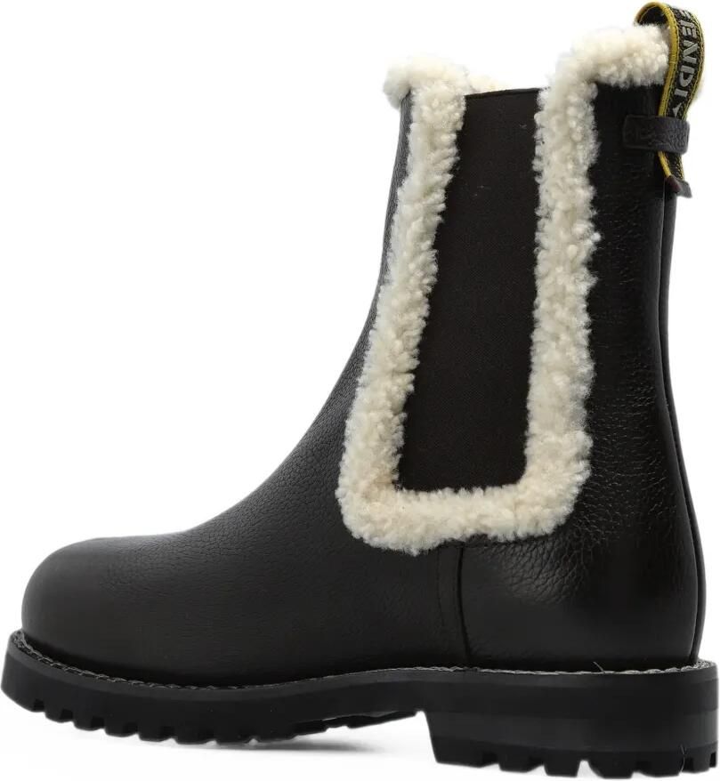 FENDI Commando leather Chelsea boots Zwart - Foto 2