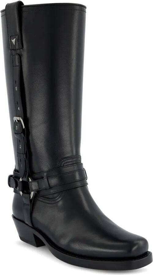 FENDI Count buckle-strap boots Zwart - Foto 3