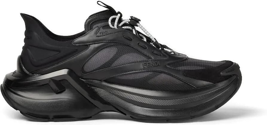 FENDI F-Light sneakers met veters Zwart