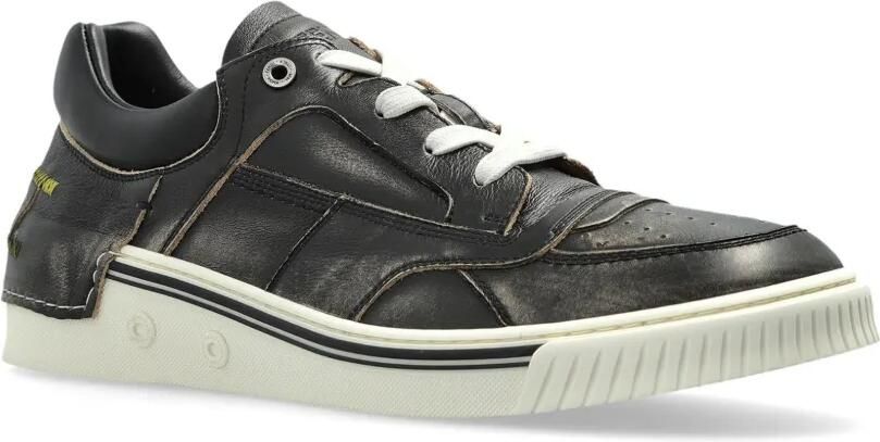 FENDI Fender leren sneakers Zwart - Foto 4