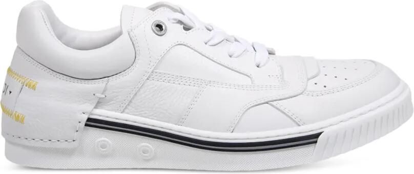 FENDI Fender sneakers met geperforeerde details Wit