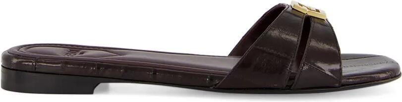 FENDI FFold hagfish sandalen Bruin