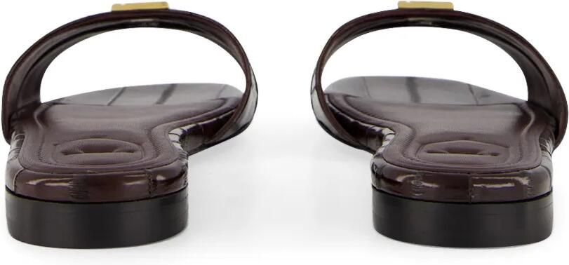 FENDI FFold hagfish sandalen Bruin - Foto 3