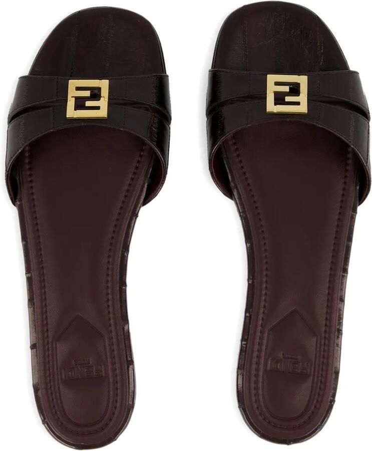 FENDI FFold hagfish sandalen Bruin - Foto 2