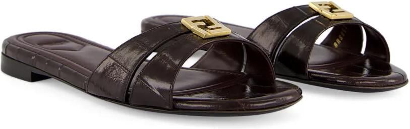 FENDI FFold hagfish sandalen Bruin - Foto 5