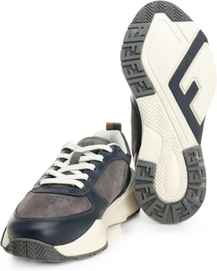 FENDI Flow low-top sneakers Blauw - Foto 3
