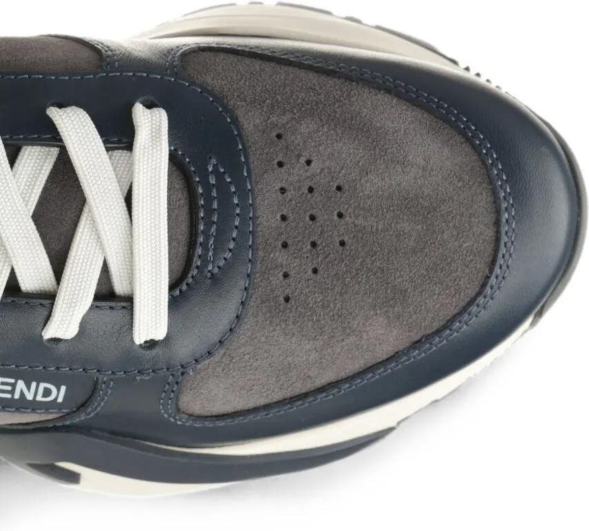 FENDI Flow low-top sneakers Blauw - Foto 2