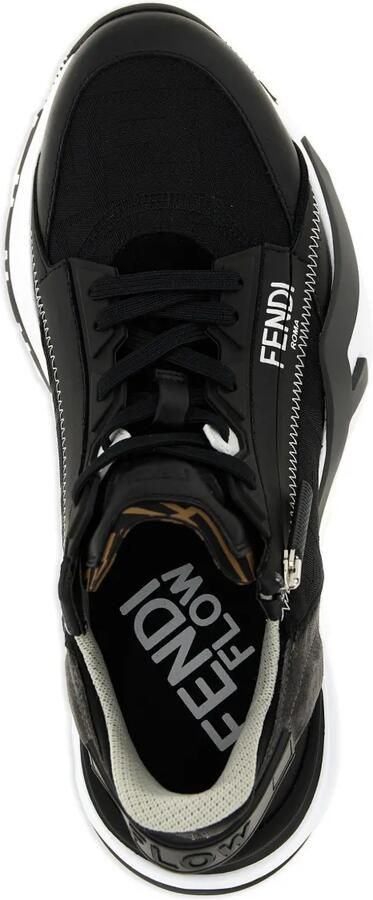 FENDI Flow sneakers met FF-jacquard Zwart - Foto 5