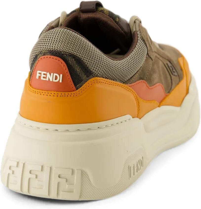 FENDI Force sneakers met FF-logo Bruin - Foto 2