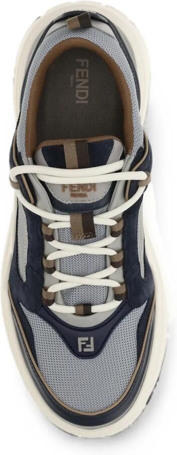 FENDI Force sneakers met vlakken Blauw - Foto 3