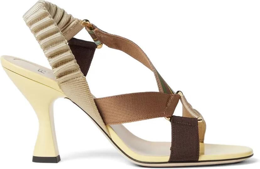 FENDI Iconic Colibrì sandalen Beige