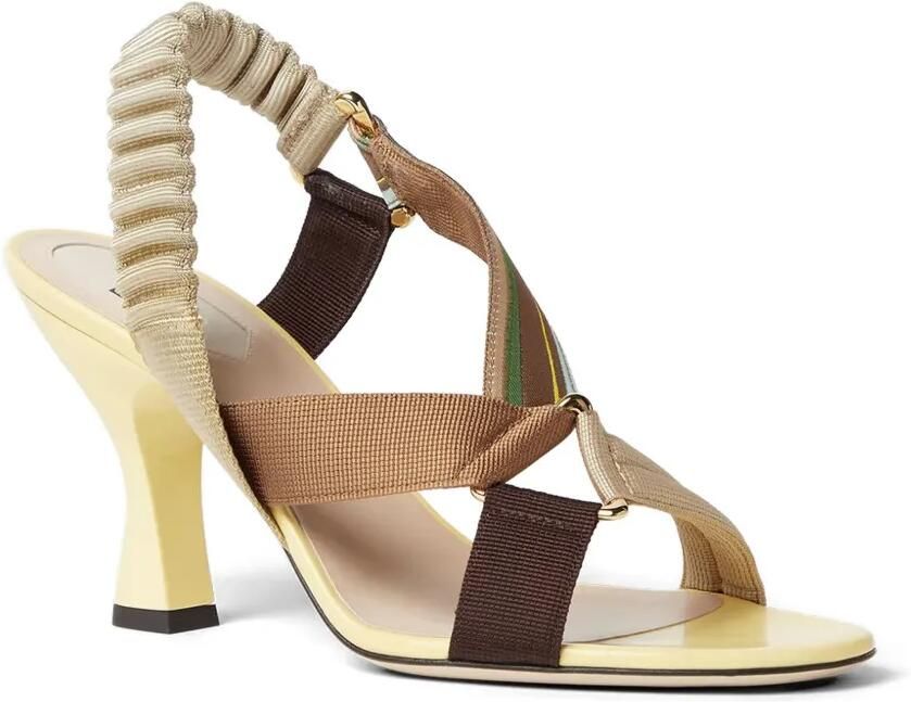 FENDI Iconic Colibrì sandalen Beige - Foto 4