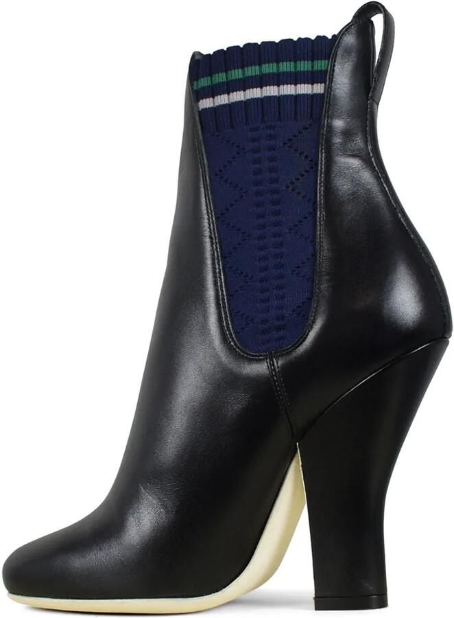 FENDI Laarzen met elastische vlakken Zwart - Foto 4